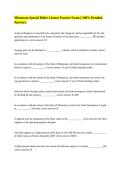 Minnesota Special Boiler License Practice Exam &vert;&vert; 100&percnt; Detailed Answers&period;