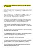Minnesota Special Engineer Boiler License Practice Exam Questions &vert;&vert; A&plus; Score Secured&period;