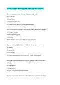 Exam 2 NR 283 Review &vert;&vert; with 100&percnt; Correct Answers&period;