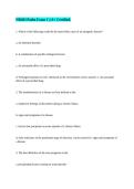 NR283 Patho Exam 1 &vert;&vert; A&plus; Certified&period;