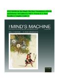 Test Bank for The Mind&rsquo;s Machine&colon; Foundations of Brain and Behavior 5th Edition by Neil V&period; Watson & S&period; Marc Breedlove &vert; Questions and Answers 2027