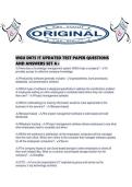 WGU D075 IT UPDATED TEST PAPER QUESTIONS AND ANSWERS SET A&period;pdf