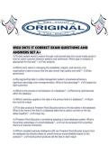 WGU D075 IT CORRECT EXAM QUESTIONS AND ANSWERS SET A&period;pdf