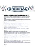 WGU D075 IT QUESTIONS AND ANSWERS SET A&period;pdf