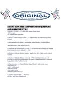 AMEDD BOLC TEST COMPREHENSIVE QUESTIONS AND ANSWERS SET A&period;pdf