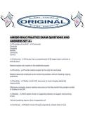 AMEDD BOLC PRACTICE EXAM QUESTIONS AND ANSWERS SET A&period;pdf
