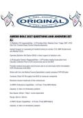 AMEDD BOLC 2027 QUESTIONS AND ANSWERS SET A&period;pdf