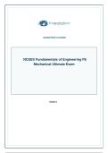 NCEES Fundamentals of Engineering FE Mechanical Exam &vert; Practice Exam Q&A