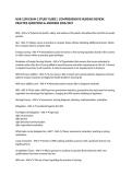 NUR 1290 EXAM 2 STUDY GUIDE &vert; COMPREHENSIVE NURSING REVIEW&comma; PRACTICE QUESTIONS & ANSWERS 2026&sol;2027