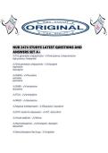 NUR 2474 STUDYS LATEST QUESTIONS AND ANSWERS SET A&period;pdf
