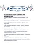 NR 567 CORRECT SCRIPT QUESTIONS AND ANSWERS SET A&period;pdf