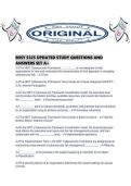 MISY 5325 UPDATED STUDY QUESTIONS AND ANSWERS SET A&period;pdf
