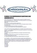 FLORIDA 2 20 COMPREHENSIVE QUESTIONS AND ANSWERS SET A&period;pdf