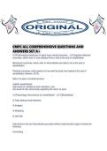 CMPC ALL COMPREHENSIVE QUESTIONS AND ANSWERS SET A&period;pdf