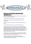 CMPC ALL TEST CORRECT QUESTIONS AND ANSWERS SET A&period;pdf