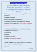 CAADC Certification Exam Prep 2026 &NewLine;Comprehensive Advanced Addiction &NewLine;Counseling Review Pr&comma; Exams of Clinical &NewLine;Medicine