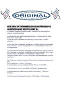 NUR 641 E PATHOPHYSIOLOGY COMPREHENSIVE QUESTIONS AND ANSWERS SET A&period;pdf