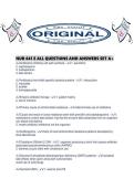 NUR 641 E ALL QUESTIONS AND ANSWERS SET A&period;pdf