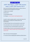 AAPC CRC Exam 1&comma; AAPC CRC practice &NewLine;exam 3&comma; AAPC CRC Practice test 2 