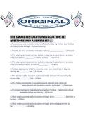 FIRE SMOKE RESTORATION EVALUATION SET QUESTIONS AND ANSWERS SET A&period;pdf