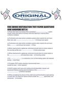 FIRE SMOKE RESTORATION TEST PAPER QUESTIONS AND ANSWERS SET A&period;pdf