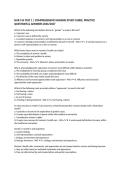 NUR 514 TEST 1 &vert; COMPREHENSIVE NURSING STUDY GUIDE&comma; PRACTICE QUESTIONS & ANSWERS 2026&sol;2027