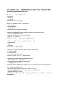 NUR 504 FINAL EXAM &vert; COMPREHENSIVE NURSING STUDY GUIDE&comma; PRACTICE QUESTIONS & ANSWERS 2026&sol;2027