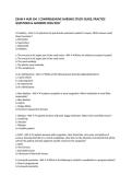 EXAM 4 NUR 504 &vert; COMPREHENSIVE NURSING STUDY GUIDE&comma; PRACTICE QUESTIONS & ANSWERS 2026&sol;2027