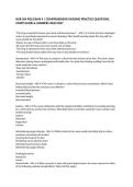 NUR 504 PQS EXAM 4 &vert; COMPREHENSIVE NURSING PRACTICE QUESTIONS&comma; STUDY GUIDE & ANSWERS 2026&sol;2027