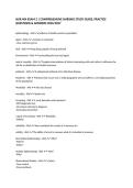 NUR 404 EXAM 2 &vert; COMPREHENSIVE NURSING STUDY GUIDE&comma; PRACTICE QUESTIONS & ANSWERS 2026&sol;2027