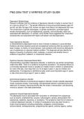 &NewLine;PNG 2254 TEST 2 VERIFIED STUDY GUIDE