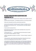 NC BLET UPDATED MOCK QUESTIONS AND ANSWERS SET A&period;pdf