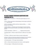 NC BLET CORRECT REVISION QUESTIONS AND ANSWERS SET A&period;pdf
