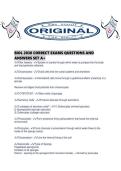 BIOL 2030 CORRECT EXAMS QUESTIONS AND ANSWERS SET A&period;pdf