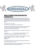 BUSN 311 CORRECT EXAMS QUESTIONS AND ANSWERS SET A&period;pdf