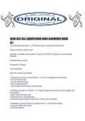 NUR 452 ALL QUESTIONS AND ANSWERS SURE A&period;pdf