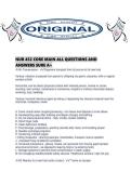 NUR 452 CORE MAIN ALL QUESTIONS AND ANSWERS SURE A&period;pdf