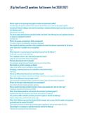 LATg Final Exam CD questions  And Answers Test 20262027&period;&NewLine;