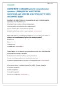 ACHE BOG TestBANK Exam 250 comprehensive &NewLine;questions &vert; FREQUENTLY MOST TESTED &NewLine;QUESTIONS AND VERIFIED SOLUTIONS&sol;GET IT &NewLine;100&percnt; ACCURATE&excl;&excl; 2026&excl;&excl;
