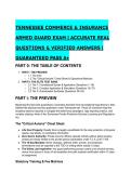 2026&sol;2027 TENNESSEE ARMED GUARD EXAM TEST BANK &vert; Real Scenarios & Verified Answers &lpar;S-Tier Study Guide&rpar;