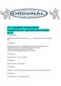 NCTI PARAMEDIC PHARMACOLOGY EXAMINATION SET QUESTIONS AND ANSWERS SET A&period;pdf