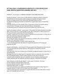 HFT FINAL EXAM &vert; COMPREHENSIVE HOSPITALITY & FOOD SERVICE STUDY GUIDE&comma; PRACTICE QUESTIONS & ANSWERS 2026&sol;2027
