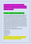 New York State Court Officer Exam Study Guide &vert; &NewLine;Comprehensive Practice Exam with Verified Questions&comma; &NewLine;Correct Answers & Detailed Rationales &vert; Latest Update &NewLine;2026&sol;2027 &ndash; Graded A&plus; 