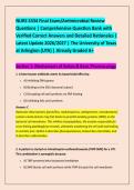 NURS 5334 Final Exam&sol;Antimicrobial Review &NewLine;Questions &vert; Comprehensive Question Bank with &NewLine;Verified Correct Answers and Detailed Rationales &vert; &NewLine;Latest Update 2026&sol;2027 &vert; The University of Texas &NewLine;at Arlington &lpar;UTA&rpar; &vert; Already Graded A&plus;
