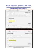 ATI PN Comprehensive Predictor 2026 &sol; with master &NewLine;screenshots Questions and correct verified answers&period; &NewLine;Guaranteed 100 &percnt;pass &sol;Graded A&plus; &NewLine;&NewLine;&NewLine;&NewLine;