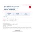WGU D635 OBJECTIVE ASSESSMENT OA 45 QUESTIONS ANSWERS Actual Exam 2026&sol;2027 &ndash; Complete Exam-Style Questions &vert; 100&percnt; Verified &ndash; Pass Guaranteed &ndash; A&plus; Graded