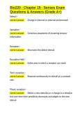 Bio220 - Chapter 19 - Senses Exam Questions & Answers &lpar;Grade A&plus;&rpar;&period;docx&NewLine;&NewLine;
