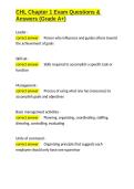 CHL Chapter 1 Exam Questions & Answers &lpar;Grade A&plus;&rpar;&period;docx&NewLine;&NewLine;