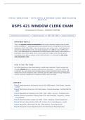 USPS 421 Window Clerk Exam &ndash; Comprehensive Practice 2026&sol;2027 Edition