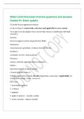 NSGD 2216 Final Exam Practice questions and answers&NewLine;Graded A&plus; latest update&NewLine;5S model for pre-appraised evidence-&NewLine;&lpar;is the evidence&quest;&rpar; trustworthy&comma; relevant&comma; and applicable to your context&NewLine;&lpar;You aim to use the highest-level&comma; trustworthy sources available&comma;
